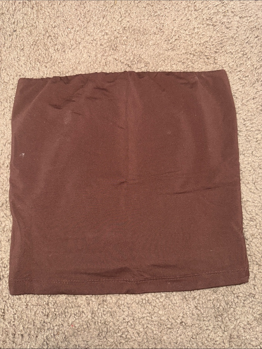 PINK Victoria's Secret Brown Stretch Tube Top
